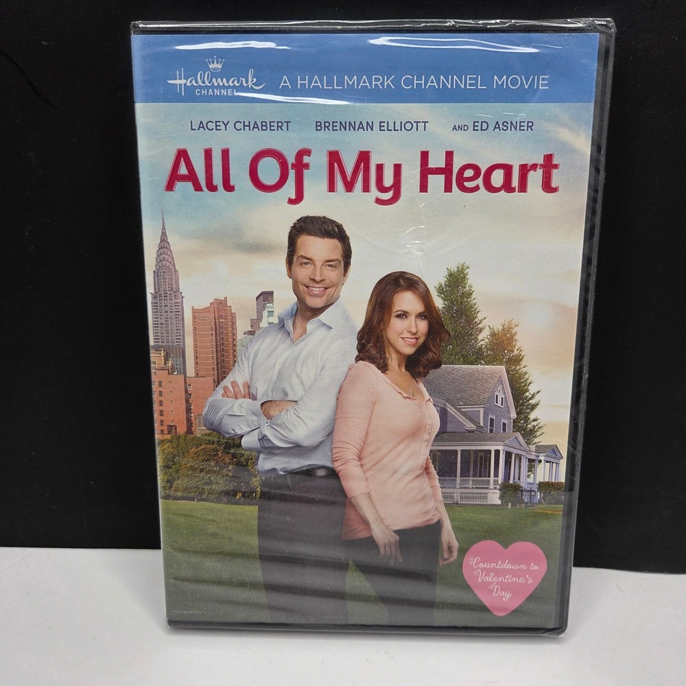 Hallmark All Of My Heart DVD Lacey Chabert Brennan Elliott New Sealed Rom-Com
